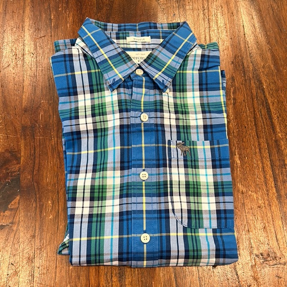 Abercrombie & Fitch Other - Donating Soon: Abercrombie Button Down (Muscle fit), sz L